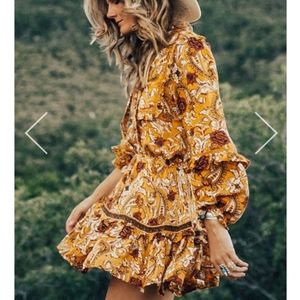 SOLD SET - Spell Etienne blouse and skirt small